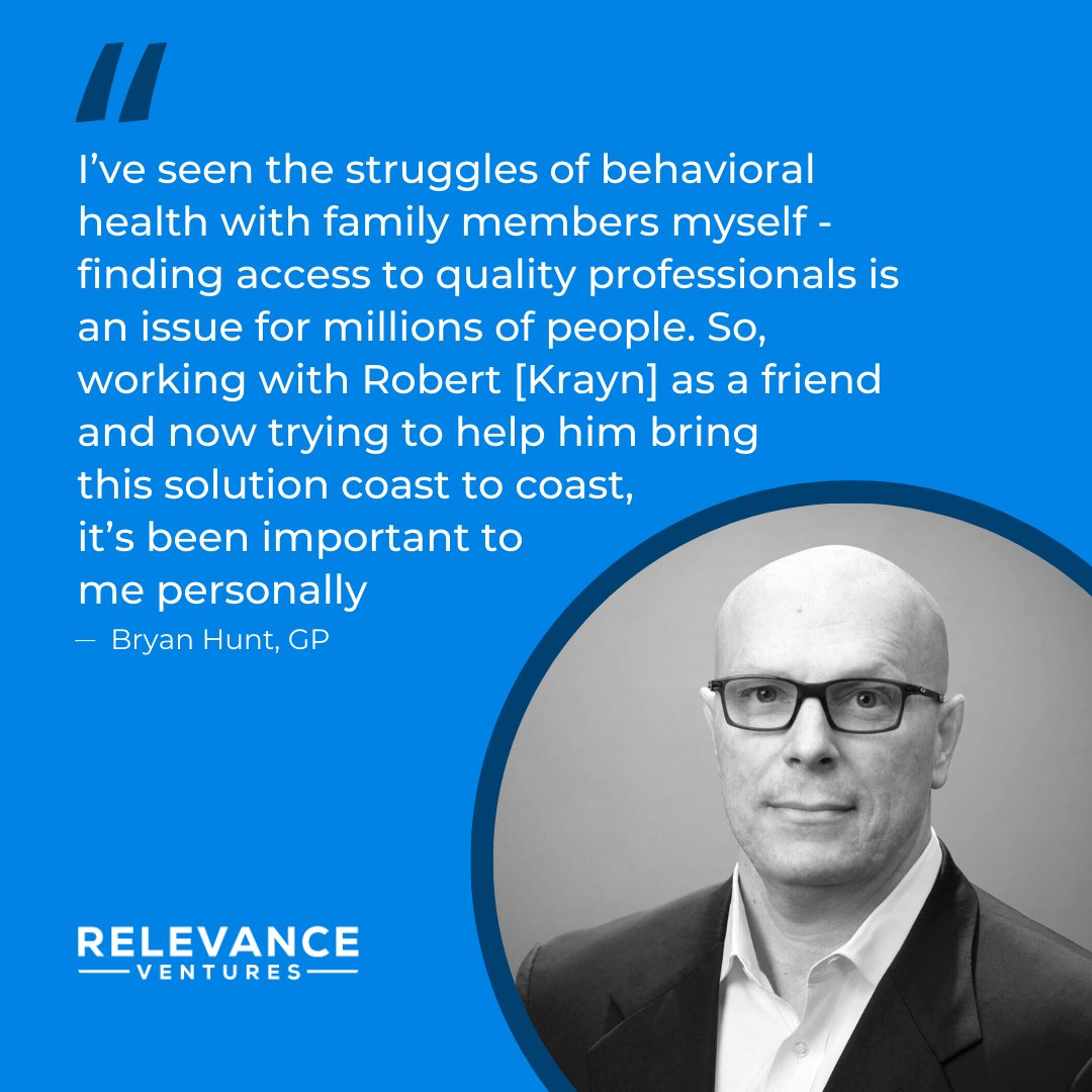 Learn about our commitment to wellness innovations and impactful investments like Talkiatry, pioneering virtual care with over 1 million patient visits since 2020.

Read it now:
relevanceventures.com/news/the-bound…