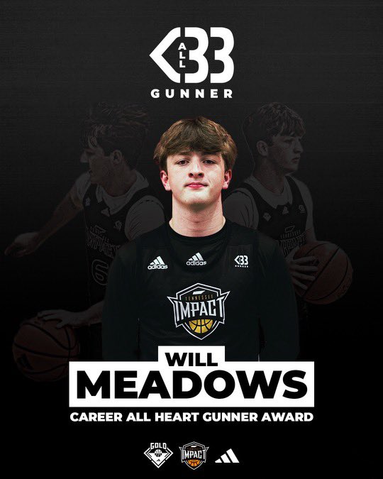 Tennessee Impact Basketball (@tennimpact) on Twitter photo The Class of 2025 class has embraced their late fallen hero Gunner Smith since the beginning of the Tennessee Impact. <a href="/WillMeadows05/">Will Meadows</a> has embodied Gunner’s toughness, resilience, heart and spirit over the past 7 years. A team first player that has always given 100% of himself for The Class of 2025 class has embraced their late fallen hero Gunner Smith since the beginning of the Tennessee Impact. <a href="/WillMeadows05/">Will Meadows</a> has embodied Gunner’s toughness, resilience, heart and spirit over the past 7 years. A team first player that has always given 100% of himself for