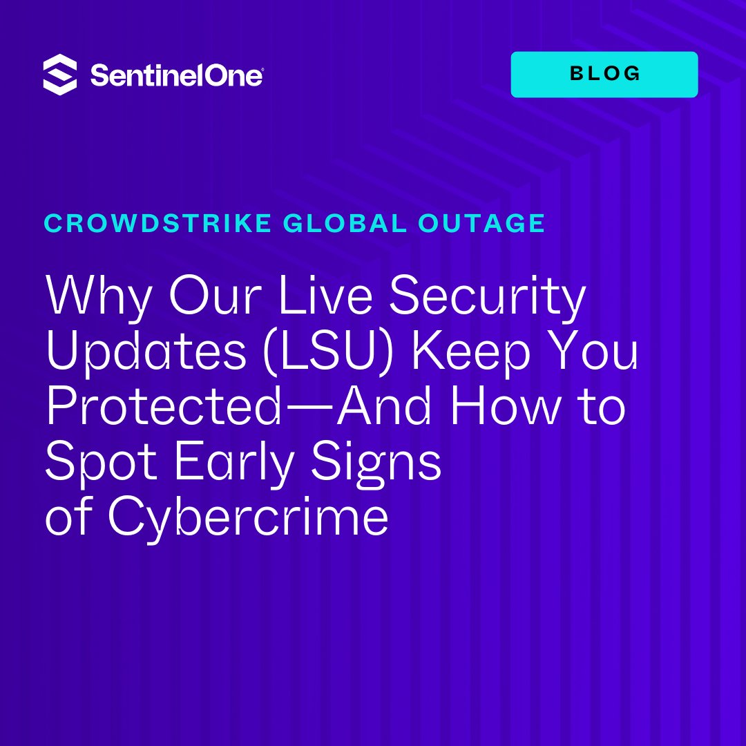 📢 We want to proactively reassure our customers of the reliability, granularity, and phased approach taken by our Live Security Updates (LSU) mechanism. Update mechanisms and on-time patching are essential for continued and effective security, despite the particulars of the