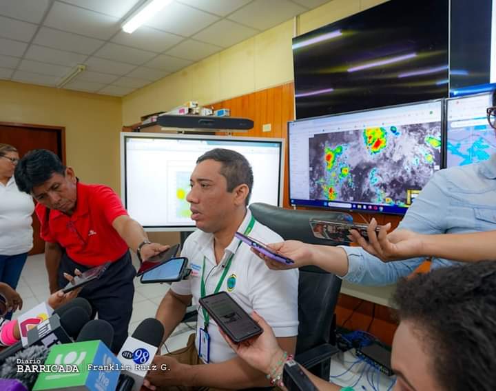 bilwistereo's tweet photo. 🌦️ INETER Informa 🌦️

📌 Esta semana, Nicaragua 🇳🇮 estará bajo la influencia de sistemas de bajas presiones y la onda tropical ⛈️ ⚡ número 16, que ingresará al territorio nacional este lunes 22 de julio.✌️♥️🖤
 #4519LaPatriaLaRevolución https://t.co/QSUwfW9YtP