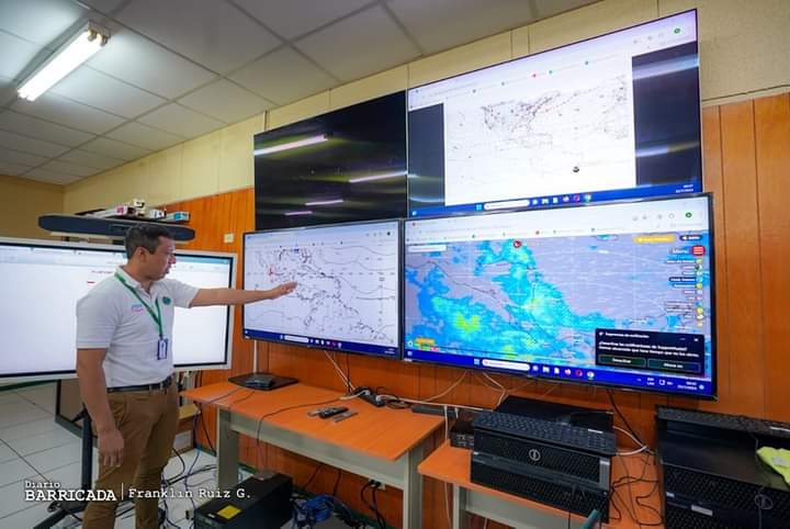bilwistereo's tweet photo. 🌦️ INETER Informa 🌦️

📌 Esta semana, Nicaragua 🇳🇮 estará bajo la influencia de sistemas de bajas presiones y la onda tropical ⛈️ ⚡ número 16, que ingresará al territorio nacional este lunes 22 de julio.✌️♥️🖤
 #4519LaPatriaLaRevolución https://t.co/QSUwfW9YtP