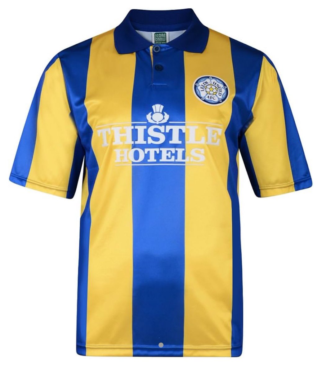 mttlckwd's tweet photo. @gorikain1 @Leeds_Untied This was a Great shirt.. it has a collar. As fans we have been saying for the last 3-4 seasons we want a yellow away kit, the owners have actually listened and I think it’s a great nod to our past. I will buy it. https://t.co/8ZhydURNwp