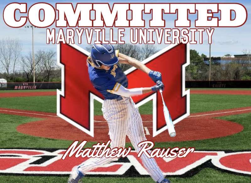 Matthew Rauser (@rausermatthew) on Twitter photo I’m exited to announce my commitment to continue my academic and athletic career at Maryville university! I want to thank god, family, friends, and coaches who have helped me along the way.
<a href="/howell_baseball/">Howell Baseball</a> <a href="/NickHerrinsAs/">Inevitable A’s</a> <a href="/NickHerrinBSB/">Nick Herrin</a> @EbaScouting <a href="/BaseballMU/">Maryville University Baseball</a> I’m exited to announce my commitment to continue my academic and athletic career at Maryville university! I want to thank god, family, friends, and coaches who have helped me along the way.
<a href="/howell_baseball/">Howell Baseball</a> <a href="/NickHerrinsAs/">Inevitable A’s</a> <a href="/NickHerrinBSB/">Nick Herrin</a> @EbaScouting <a href="/BaseballMU/">Maryville University Baseball</a>