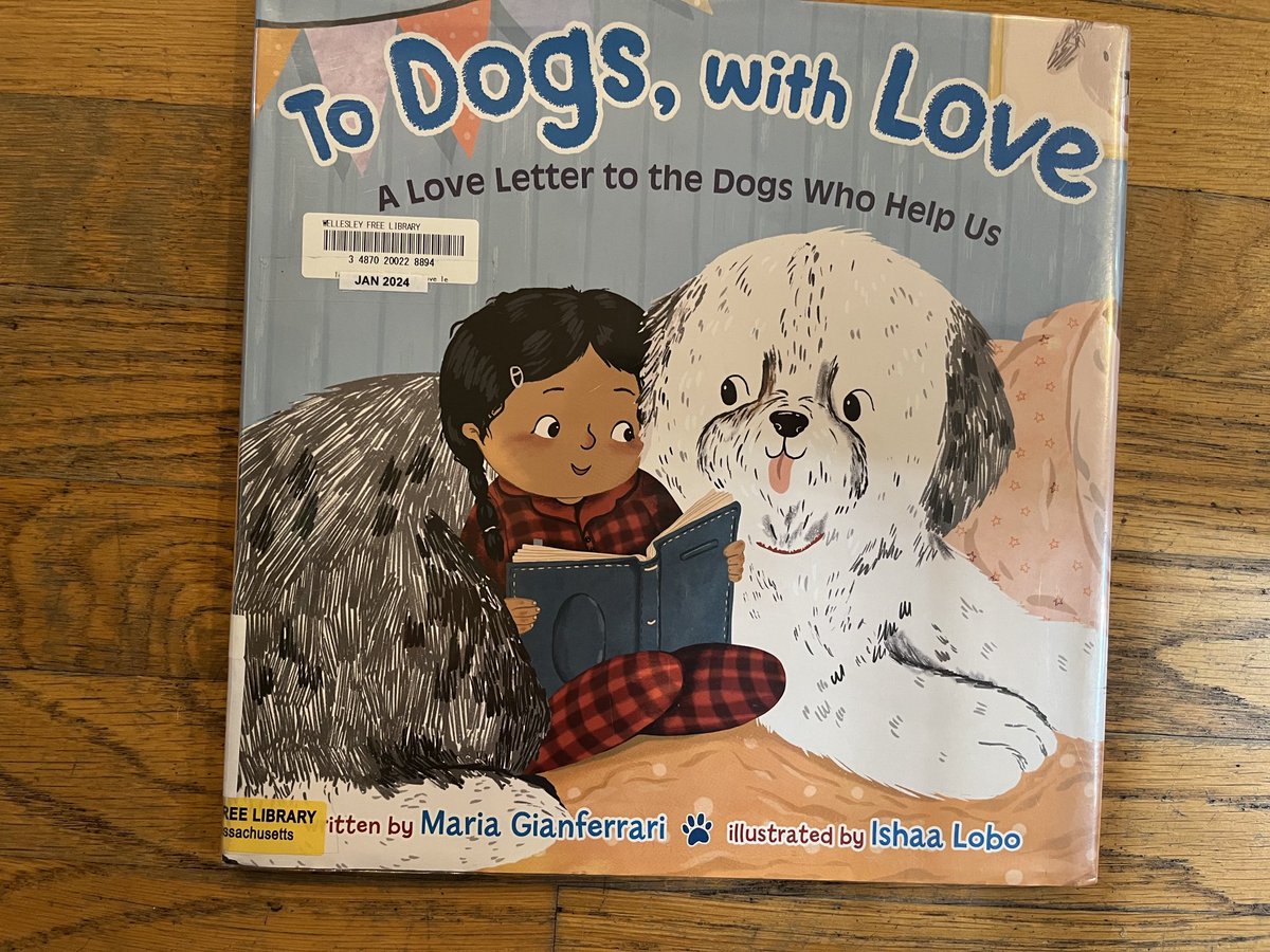 ⁦<a href="/dancelibrarian/">Wendy Garland @wendygarland.bsky.social</a>⁩ Thank you for recommending this book to me. Of course I loved it especially since Sienna was adopted from a shelter.