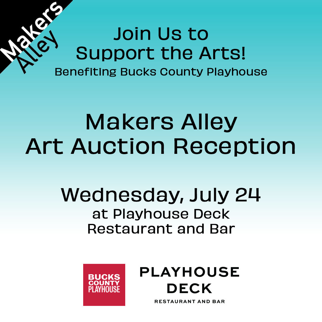 Wednesday, July 24 from 5:30pm - 7:00pm.

Top 10 Winners of the People's Choice Awards

Silent Auction bidding of Makers Alley artwork on view at Playhouse Deck July 12-24.

Cash bar &amp; complimentary hors d'oeuvres. Reception space is limited.

RSVP to rsvp@aroscommunications.com