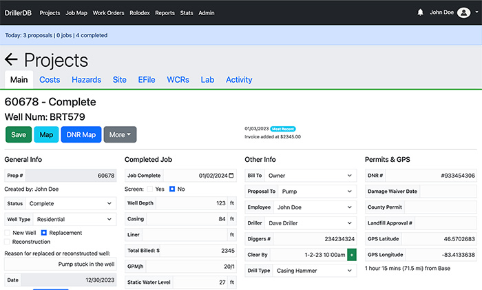Driller_DB's tweet photo. From Project Tracking to Job Mapping to Driller Scheduling - DrillerDB is your one stop shop for managing your Water Well Drilling Company.

Check out all our features!

https://t.co/FcqJ94sYDL https://t.co/yEBDjX1Zv2