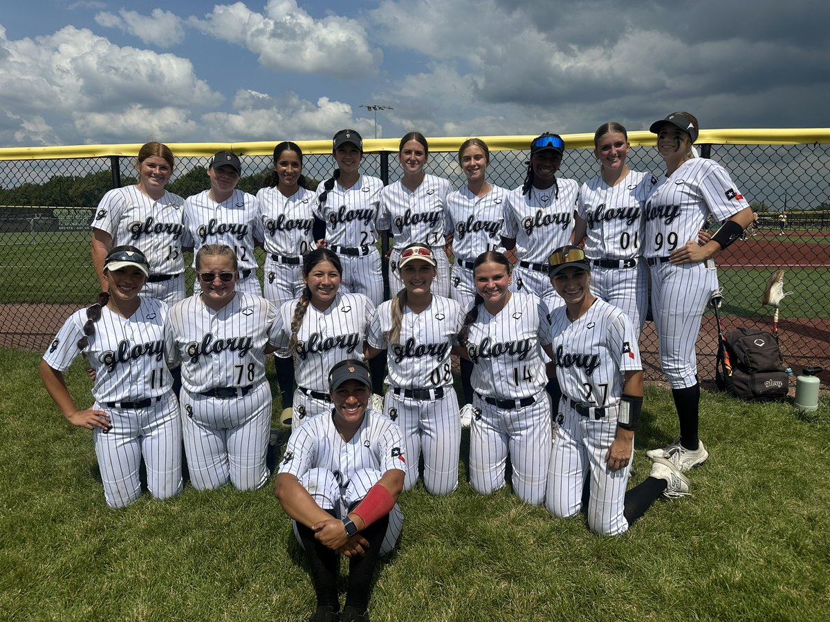 GloryAdkinsGold (@glorynation16u) on Twitter photo Big game 1 win at the <a href="/thealliancefp/">The Alliance Fastpitch</a> Championship! Come see us in game 2 tonight at 6pm on Diamond 9 at Grandpark.
<a href="/texasgloryadkin/">Glory Adkins Softball</a> <a href="/ExtraInningSB/">EXTRA INNING SOFTBALL</a> <a href="/BrenttEads/">Brentt Eads</a> <a href="/GMsportsmedia1/">GM Sports Media</a> Big game 1 win at the <a href="/thealliancefp/">The Alliance Fastpitch</a> Championship! Come see us in game 2 tonight at 6pm on Diamond 9 at Grandpark.
<a href="/texasgloryadkin/">Glory Adkins Softball</a> <a href="/ExtraInningSB/">EXTRA INNING SOFTBALL</a> <a href="/BrenttEads/">Brentt Eads</a> <a href="/GMsportsmedia1/">GM Sports Media</a>