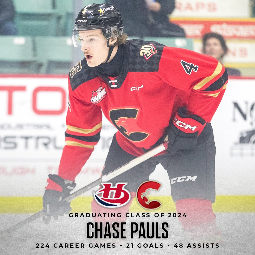 TheWHL's tweet photo. Time flies when you're having fun, and Chase Pauls had a lot of fun.

@PGCougars | @WHLHurricanes | #WHLAlumni