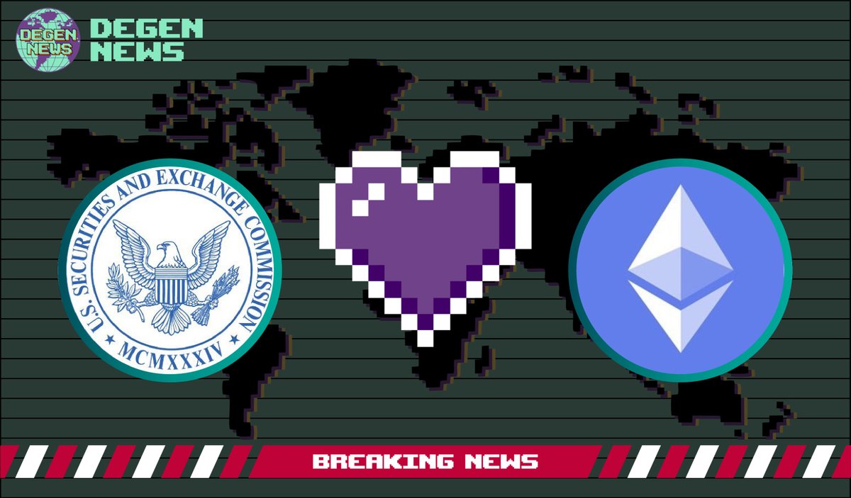 BREAKING: SEC APPROVES SPOT $ETH ETF TRADING FOR TOMORROW