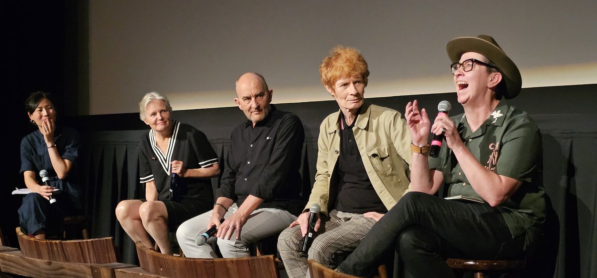 scalacinema's tweet image. Great night for our Manhattan premiere at the @Metrograph, where the New Yorkers laughed and cheered in all the right places, and our amazing Q&amp;amp;A lineup included legends @jgthirlwell, @Ralphwjbrown and Mary Harron.
