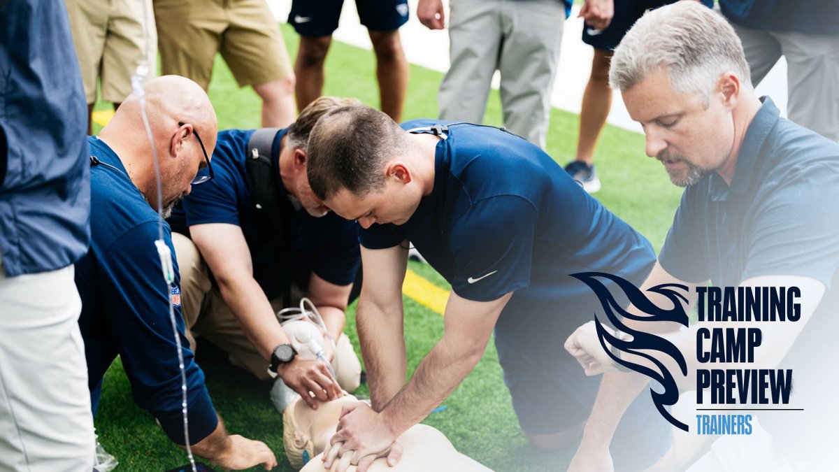 jwyattsports's tweet photo. .@Titans medical staff tackles different scenarios in NFL Emergency Preparedness Training.

"The prep is everything, because you never know when something is going to happen." 

STORY https://t.co/zeBqF60nyW https://t.co/j6Ujr202w2