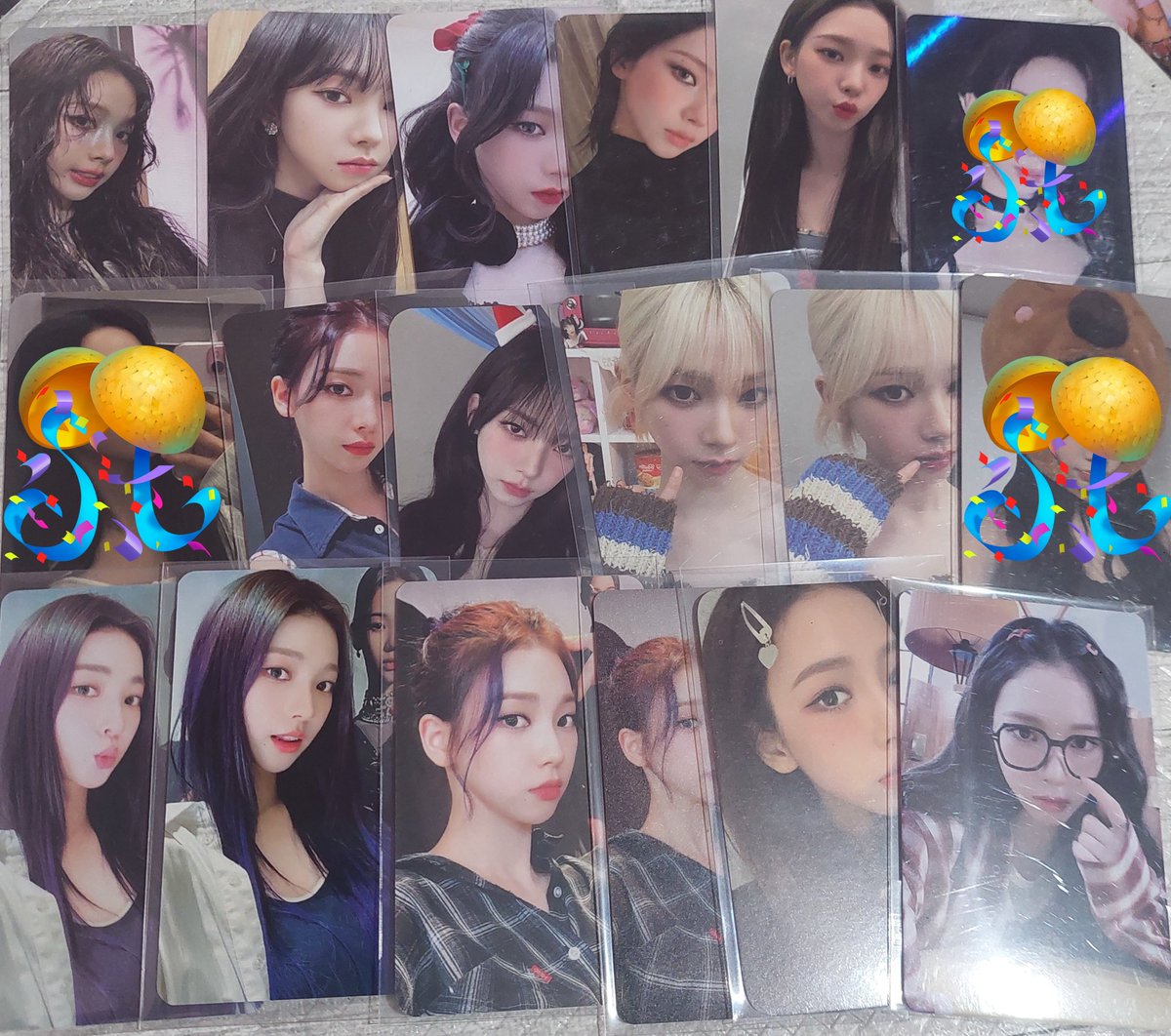 wts lfb ph || #pebibentables

aespa karina photocards
- click alt for prices

: onhand, mint
: x sensitive
: payo/3 days reservation 
: can steal if taking more
: rcbyt
: reply/dm to claim

t. trading card lts girls my world drama pob vce kms yzy