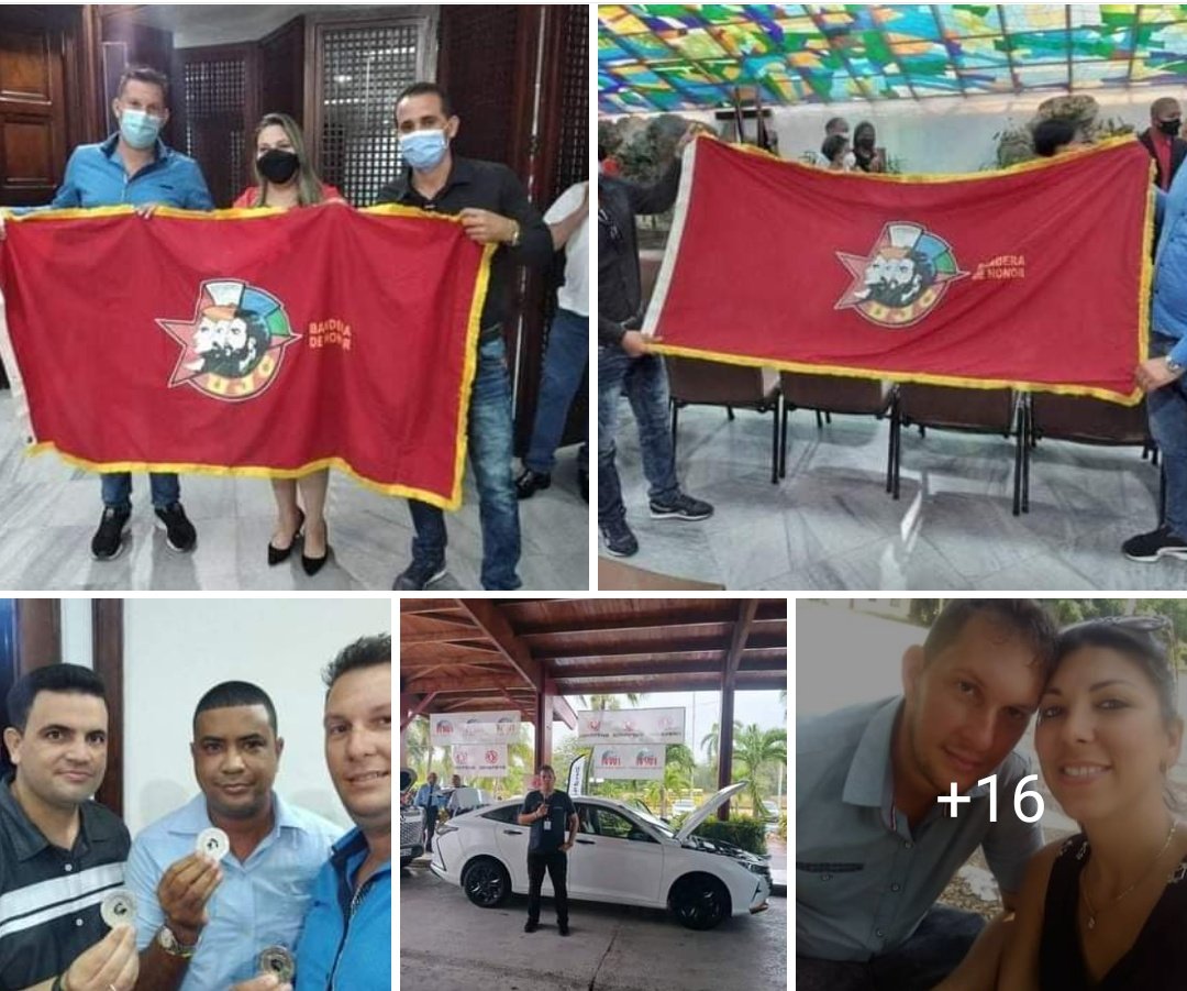 echezabaljd71's tweet photo. Laudivino Bruzon López el ahijado de Díaz-Canel en #Holguin y su flamante #Mypime "Taller Automotriz Cuba Car Center" 

Laudivino Bruzon pasó de cuadro de la UJC, (uno de los más fieles a la Dictadura por cierto) a dueño de una taller automotriz en Holguín que le brinda los servicios a los dirigentes provinciales, a los autos de turismo y a los nuevos ricos de las familias de la élite Dictatorial en tierras Holguineras.

Con estrechos vínculos con la Familia Marrero Cruz, sobre todo con la hermana del primer ministro Manuel Marrero, que por cierto le organizó la boda, Laudivino junto a su madre, desviaron una buena parte de las alfombras rojas destinadas a la restauración del teatro "Eddy Suñol" de la provincia, que culminaron en la tapicería de los pisos de varios autos.

En los actos provinciales viste a su hijo pequeño con el uniforme de Mayor del MININT como el abuelo.

Todavía hay personas que dicen que las Mypimes son del pueblo trabajador, de eso nada, en Cuba los negocios privados son de la Cúpula Dictatorial y sus testaferros.

#YoMeErizo , cómo no erizarse con tanta sinvergüenzura....

© LaTijera