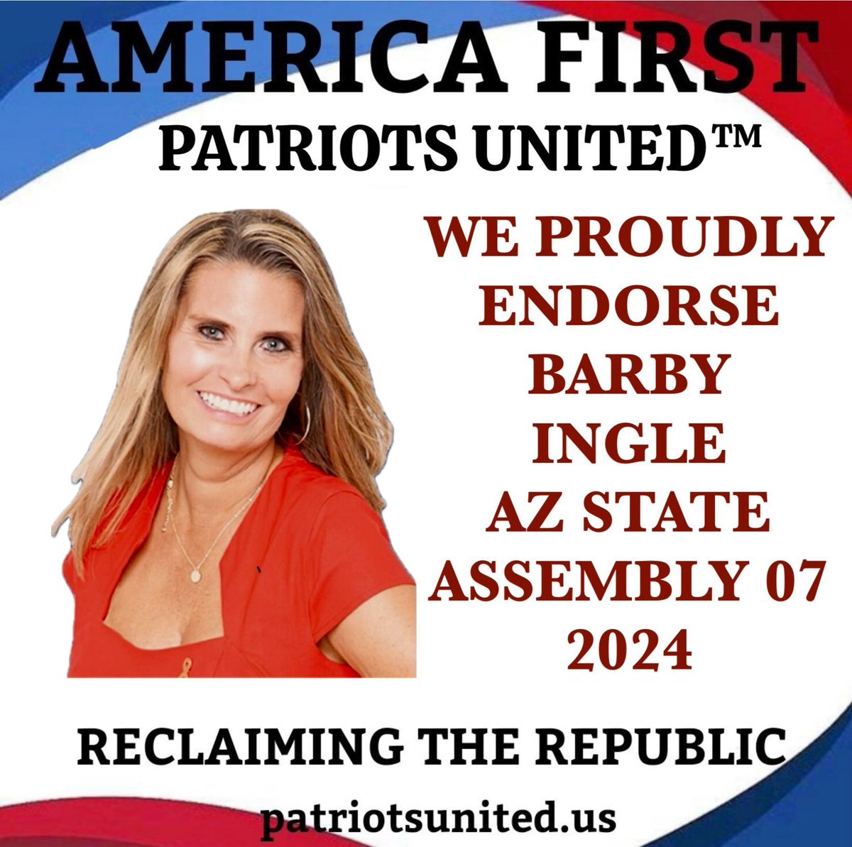 BrightEyesAZ's tweet photo. #AZ07 #AZLD07 Get out your early vote now till 7/26 or on primary day of 7/30th! Every vote matters to push Barby Ingle for AZ State Assembly 07 ~~~~ a true #AmericaFirst candidate for #WeThePeople https://t.co/sjmE6N9klZ