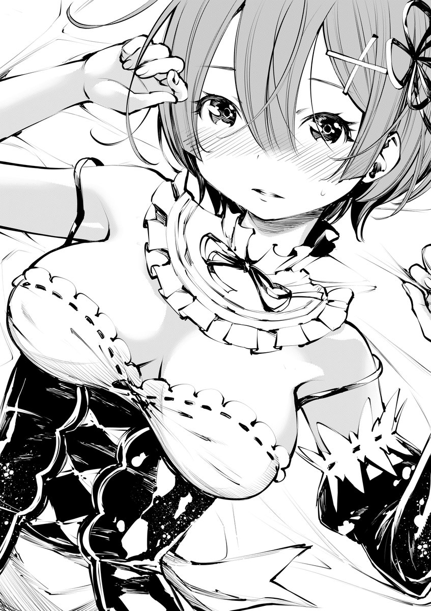 今日の過去絵は、レムです。