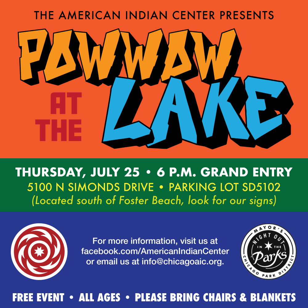 🎉 Dancer Registration Still Open! 🎉

Join us for Powwow At The Lake on July 25! Showcase your talent, earn honorariums, &amp; compete for special prizes. Register by July 24 at 5 p.m. &amp; show Chicago how amazing our Native community is!

Register here:
forms.gle/opyQynfM5DS958…