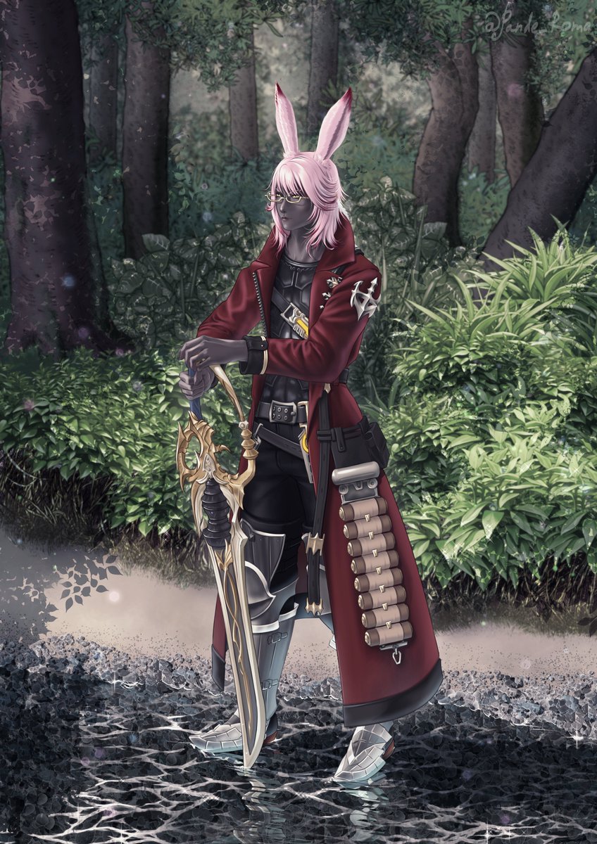 This is my piece for <a href="/FFArtistAuction/">Charity Art Auction 2025@ Thank You Everyone!</a> raffle
Commissioned by the wonderful <a href="/ElGelBoBel/">Eliot | Dawntrail! 🏝⛵️ (Likely Spoilers)</a> is their #FF14 character Ozymandias Atoel 🩷
(always a pleasure to draw a person wearing glasses 👓😘 )