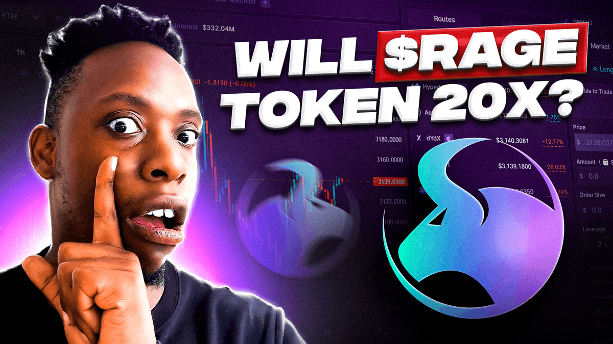 DecentralisedA's tweet photo. Get more info into the highly anticipated launch of @RageTrade_'s $RAGE on @hyperliquidx
Check this video out for more on the TGE: https://t.co/ZqrfAbb95U
Use Rage Trage: https://t.co/o7uy65dDf6
#defi #ragetrade #hyperliquid #decentralisednews https://t.co/neKBDgKsfW