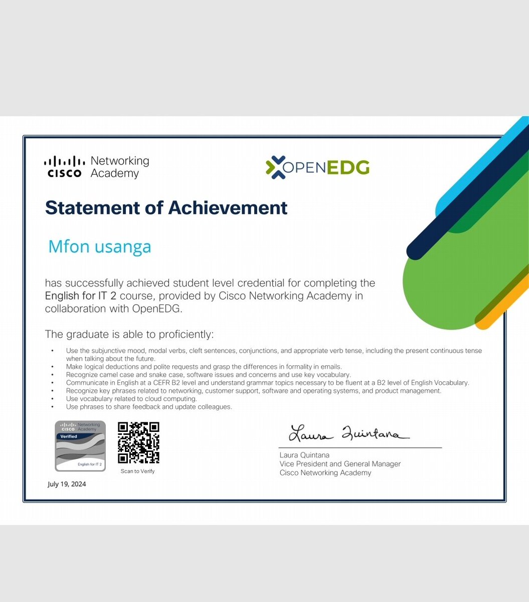 Maccharmy1's tweet image. This post is about sheer determination &amp;amp; perservance!                                                                            I&apos;m thrilled to share that I&apos;ve completed all the courses in my foundational learning journey! 🎻
@3MTTNigeria
#My3MTT       #My3MTTLearningJournal
