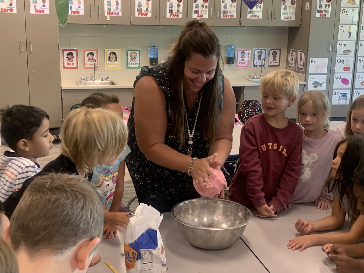 We had so much fun making play doh together today! <a href="/SLCSJumpStart/">SLCS Summer Jump Start</a>
