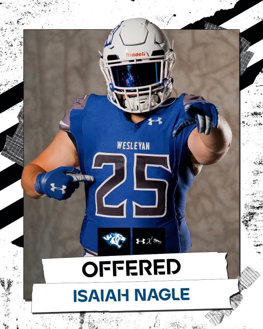 Z nagle (@iznagle_19) on Twitter photo I am grateful and blessed to say that I have officially received my first offer from Dakota Wesleyan University #AGTG <a href="/Coach_Bernarde/">Mike Bernarde</a> <a href="/CoachMasonFrost/">Mason Frost</a> <a href="/Bailey_B_B/">Coach Bailey Berg</a> <a href="/BesslerChris/">Chris Bessler</a> <a href="/CoachKretch/">Alex Kretzschmar</a> <a href="/dwtigerfootball/">DWU Football</a> I am grateful and blessed to say that I have officially received my first offer from Dakota Wesleyan University #AGTG <a href="/Coach_Bernarde/">Mike Bernarde</a> <a href="/CoachMasonFrost/">Mason Frost</a> <a href="/Bailey_B_B/">Coach Bailey Berg</a> <a href="/BesslerChris/">Chris Bessler</a> <a href="/CoachKretch/">Alex Kretzschmar</a> <a href="/dwtigerfootball/">DWU Football</a>