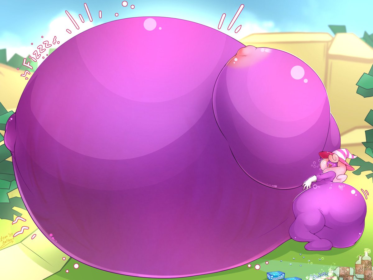 Commission for "loop321" at Furaffinity. Vivian playing with mentos