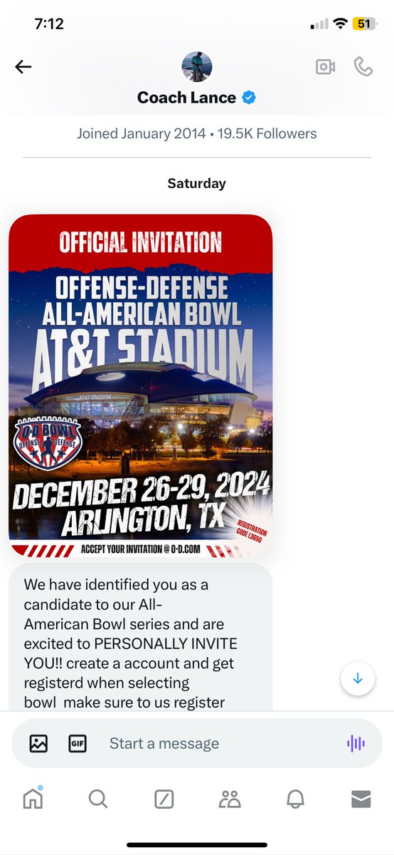 Devin Lucas (@devinlucas_2009) on Twitter photo Looking forward to attending the All-American Bowl in TX. Thanks <a href="/CoachLanceo/">Coach Lance</a> for the invitation! <a href="/odr365/">Offense-Defense Recruiting</a> Looking forward to attending the All-American Bowl in TX. Thanks <a href="/CoachLanceo/">Coach Lance</a> for the invitation! <a href="/odr365/">Offense-Defense Recruiting</a>
