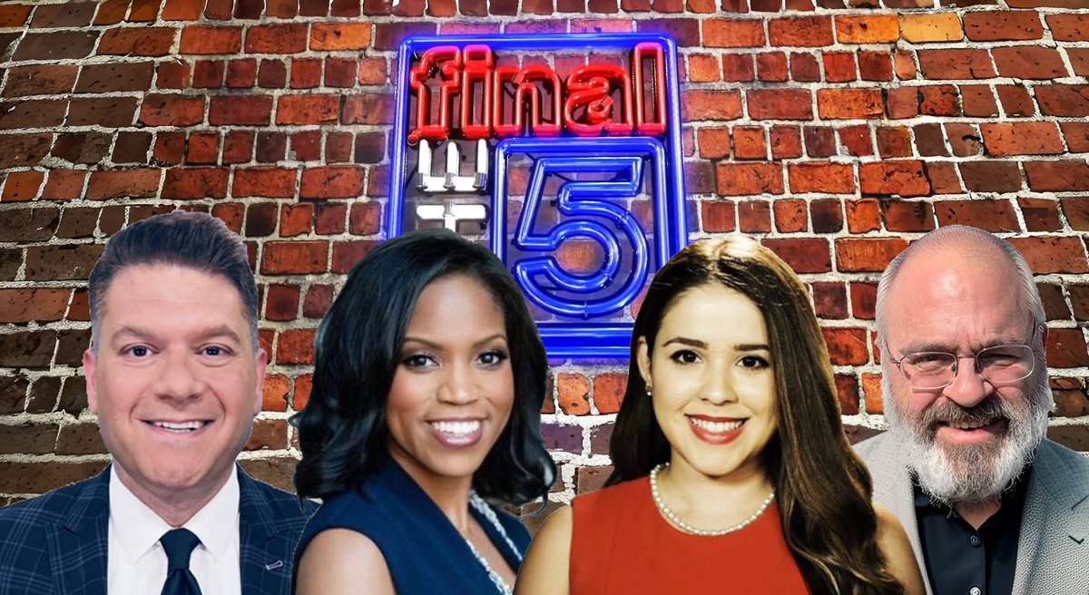 Lokay's tweet photo. A big show on #TheFinal5 at 11:30:

- @MichelleCThomas and @_Britt_Martinez on the state of the race now that VP Harris is close to the nomination.

- @glastris from @monthly on how the Biden campaign should handle the transition.

#FOX5DC, https://t.co/5mTJcNnFnG or Fox Local https://t.co/cVfrc4dY8c