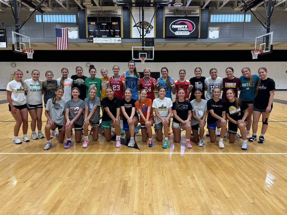 Final Skills and Drills session of the summer! The seniors wore their old travel basketball uniforms.  The summer flew by but I am impressed with the work ethic and determination this group showed. The future of Legacy Girls Basketball is BRIGHT!! 🏀💯🏀💯