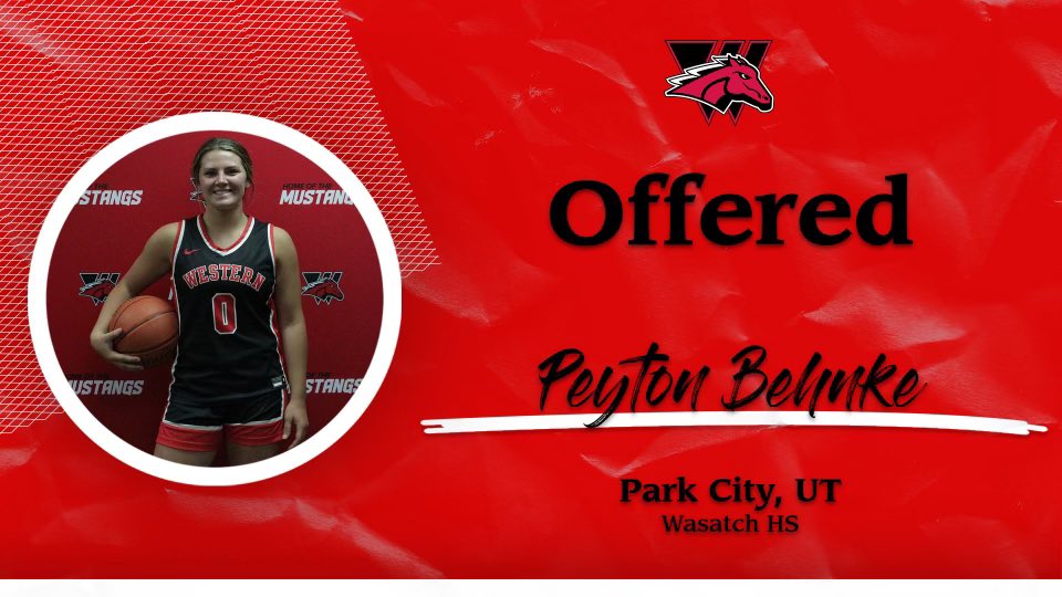 Peyton Behnke (@peytonbehnke) on Twitter photo Blessed to receive an offer from <a href="/WesternWyoWBB/">Western Wyoming Women's Basketball</a> ‼️ Thank you <a href="/coachwpadilla/">Wesley Padilla</a> for believing in me and this amazing opportunity! Blessed to receive an offer from <a href="/WesternWyoWBB/">Western Wyoming Women's Basketball</a> ‼️ Thank you <a href="/coachwpadilla/">Wesley Padilla</a> for believing in me and this amazing opportunity!