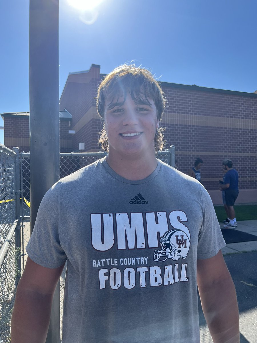 Conner Henderson is a DUDE at Union Mine.

Added 40 pounds. Now 295. 

Reigning all-league offensive lineman. One of the better linemen in the Sac-Joaquin Section and NorCal.

Class of 2025 prospect with a Linfield offer