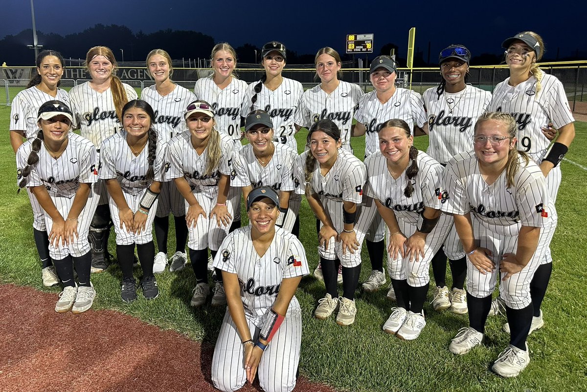 GloryAdkinsGold (@glorynation16u) on Twitter photo Finished day 1 of the <a href="/thealliancefp/">The Alliance Fastpitch</a> Championship 2-0! Looking forward to more great competition on day 2.
<a href="/ExtraInningSB/">EXTRA INNING SOFTBALL</a> <a href="/BrenttEads/">Brentt Eads</a> <a href="/texasgloryadkin/">Glory Adkins Softball</a> <a href="/GMsportsmedia1/">GM Sports Media</a> <a href="/TFLfastpitch/">Texas Fastpitch League</a>
#Halos⬆️ #WeCompete Finished day 1 of the <a href="/thealliancefp/">The Alliance Fastpitch</a> Championship 2-0! Looking forward to more great competition on day 2.
<a href="/ExtraInningSB/">EXTRA INNING SOFTBALL</a> <a href="/BrenttEads/">Brentt Eads</a> <a href="/texasgloryadkin/">Glory Adkins Softball</a> <a href="/GMsportsmedia1/">GM Sports Media</a> <a href="/TFLfastpitch/">Texas Fastpitch League</a>
#Halos⬆️ #WeCompete