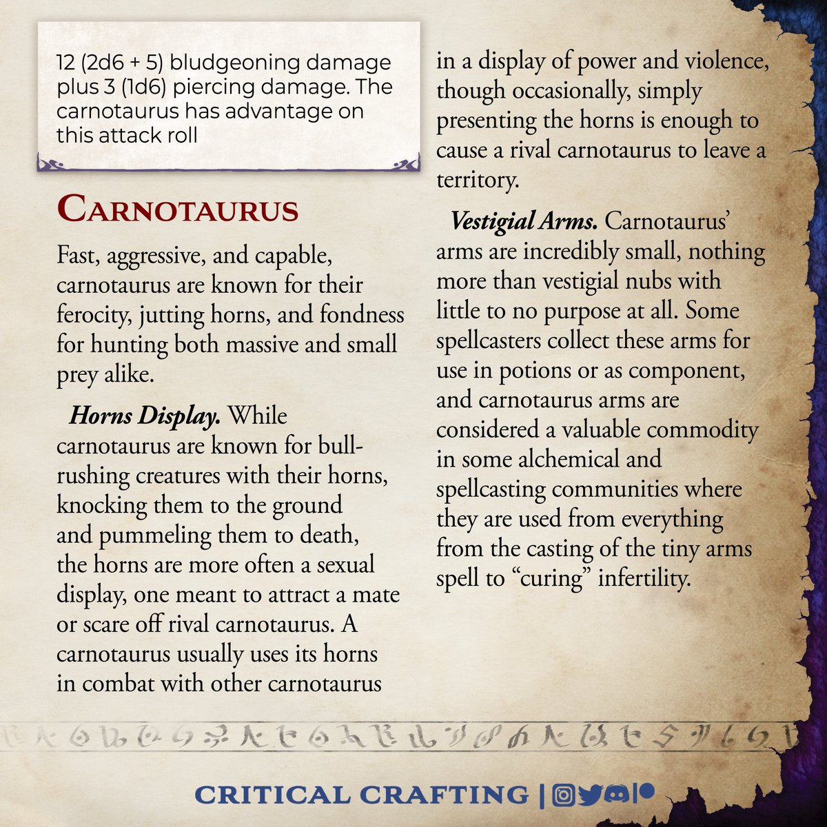 Dillon Olney | Critical Crafting tweet media