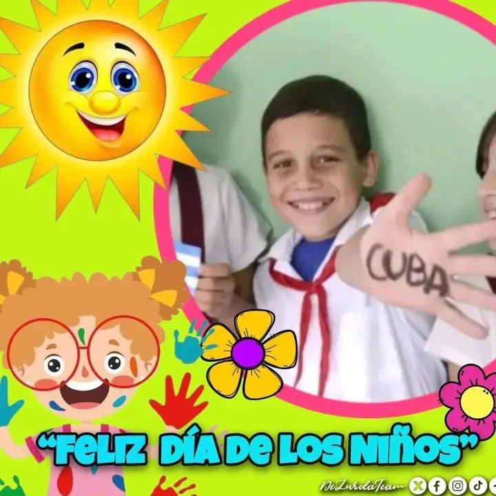 PlanellsRaiza's tweet photo. Feliz día de los niños!!! Porque ellos son la esperanza del mundo... Por ellos trabajamos cada día en nuestro  @CDI514Caruao del estado @LguCubacoopera con el mayor esmero y dedicación para garantizar su bienestar.
#CubaCoopera
#CubaPorLaVida
#CubaEnModoVictoria
#FidelPorSiempre https://t.co/F7IGuGGRhC