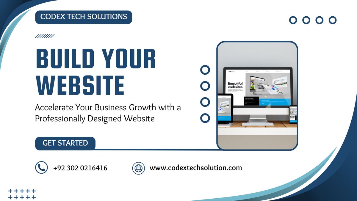 codextechsol's tweet image. Do you need a professional website for your business?
⭕Business, E-commerce, Blog, Portfolio websites
Contact now: 
Email us - info@codextechsolution.com
#website #websitedevelopment #graphicdesigning #digitalmarketing #techcompany #techagency #SEO #codextechsolution