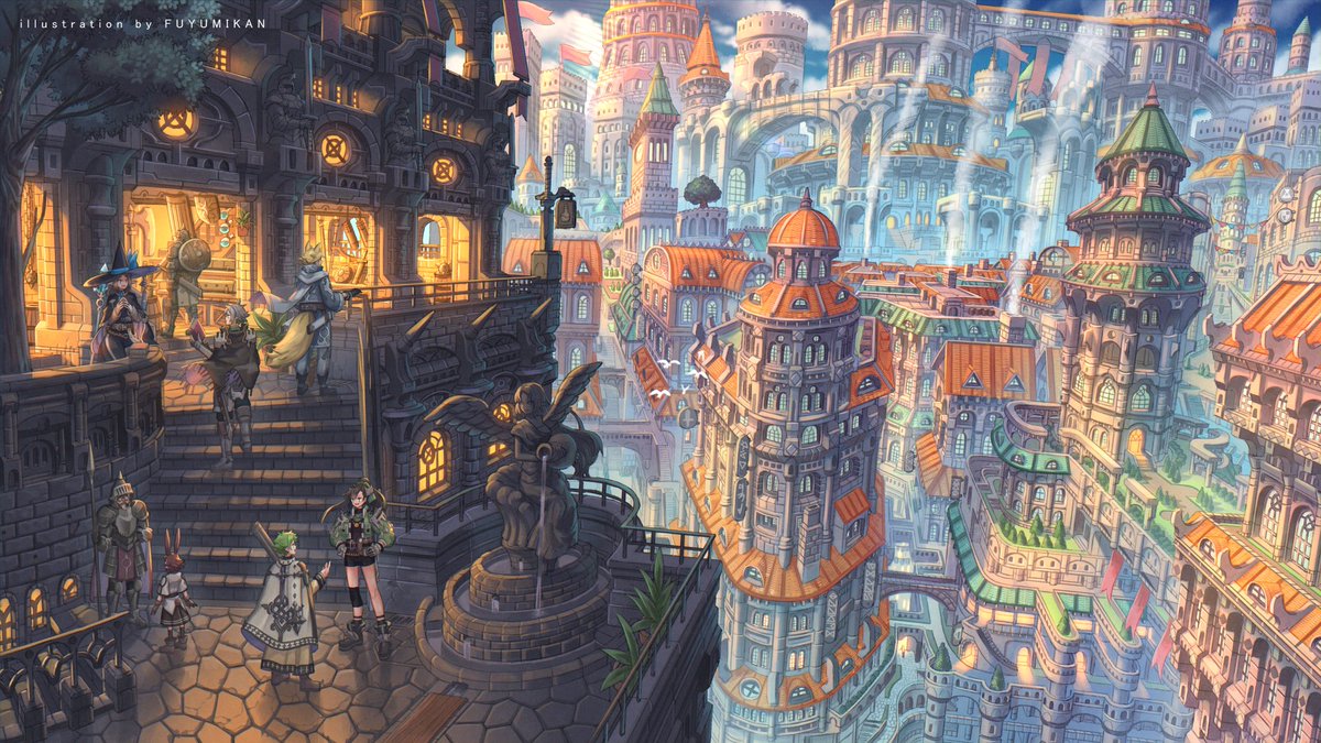 fuyu_mikan's tweet image. 🍊【固定用】
背景主体の絵も好きですがキャラ主体の絵も好きです。
よろしくお願いします。