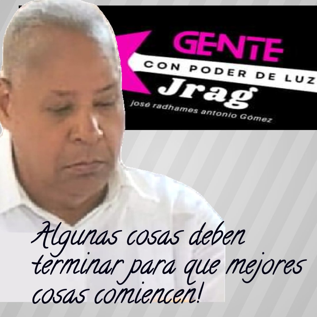 GomezRadhames's tweet photo. Según opinión general el sector social está en crisis. El principal desafío de un actor social es ser coherente. https://t.co/zljVIerIDA