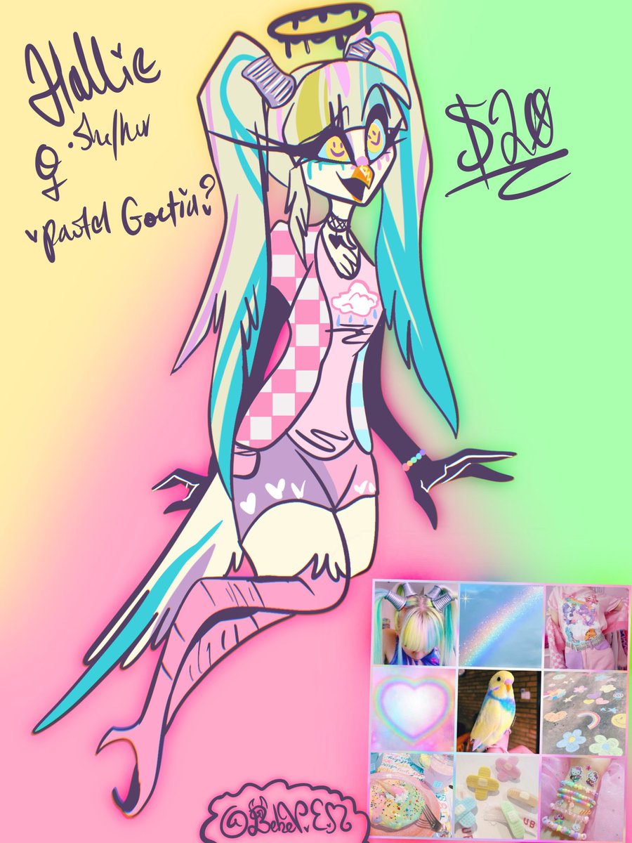 bebev_e's tweet photo. Hyperfixated on making these pastels 🌸 this is the last wave of adopts for neowww
ALSO..3 more I hesitated on putting up for sale in the thread ⬇️
#HazbinHotel #HazbinHotelAdopts #HelluvaBoss #HelluvaBossAdoptables #Adoptables #Adopts #furry #Commission #Digitalart https://t.co/XX2ah1FWhq