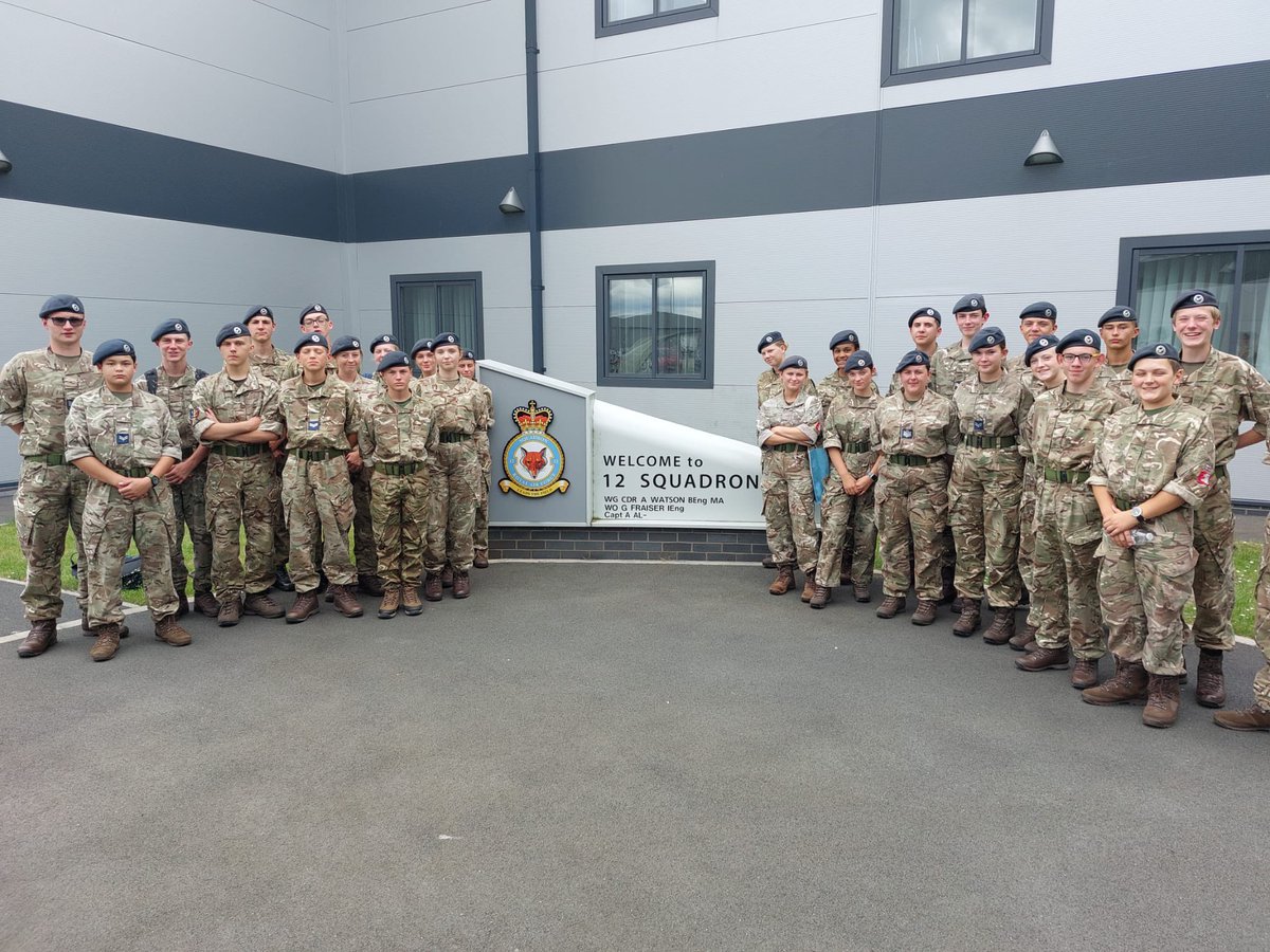 well that’s camp nearly over! Yesterday we had our last day of activities where we went to RAF Cranwell to look at College Hall Officers Mess followed by lunch with our Commandanr, Air Cdre Keeling. In the afternoon we went to 12 Squadron at RAF Coningsby to look at the Typhoons