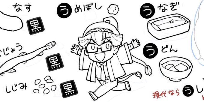 今日の日干支は「子」🐀
そう、明日が…夏の土用の「丑」🐮の日(1回目)! 