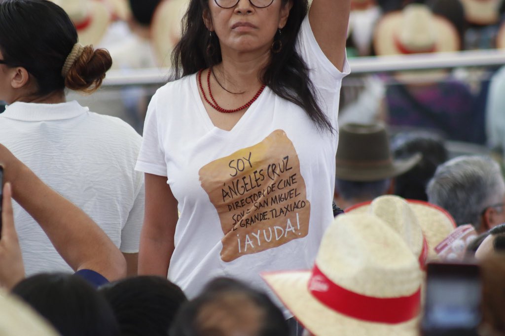 Mabel Cadena (@mmabelcadena) on Twitter photo Justicia para Ángeles Cruz. Justicia para San Miguel El Grande.
#Oaxaca #Gelaguetza2024 <a href="/GobOax/">Gobierno de Oaxaca</a> Justicia para Ángeles Cruz. Justicia para San Miguel El Grande.
#Oaxaca #Gelaguetza2024 <a href="/GobOax/">Gobierno de Oaxaca</a>