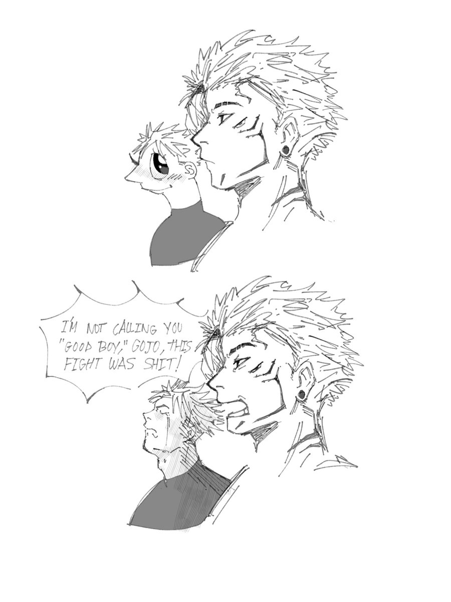 I thought it would be funny
#sukugo #sukunaryomen #sukunafanart #sukuna #Gojo #GojoSatoru #JujutsuKaisen #jujutsukaisenfanart #fanart