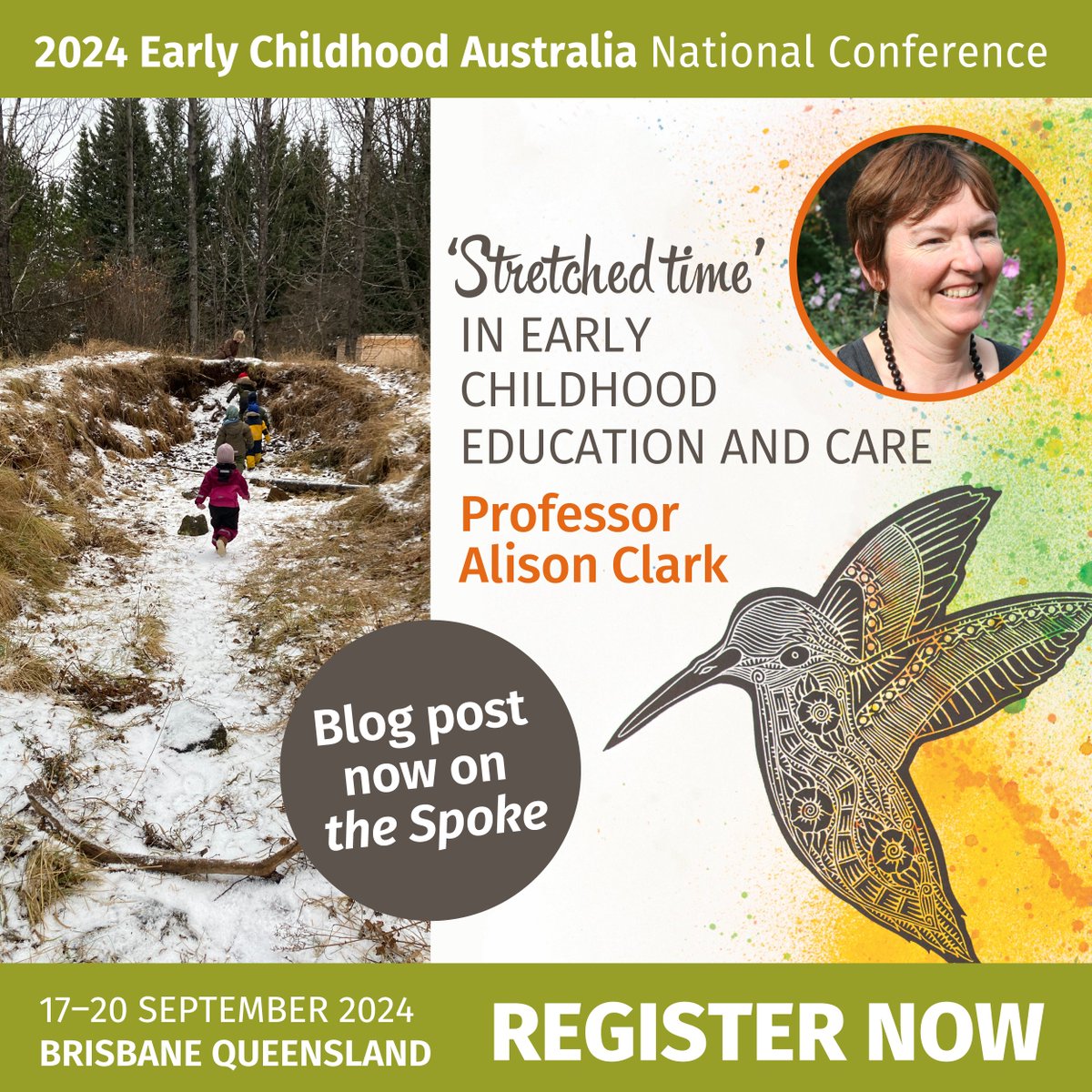Read @AlisonClark's latest on The Spoke, exploring if we’re making the best use of children’s time. As a keynote at the 2024 #ECANationalConference, she delves into ‘stretched time’ and #Slowpedagogy for deeper learning.
📖 Full post: tinyurl.com/ykhw2erp
<a href="/WestrayAlison/">Prof Alison Clark</a>