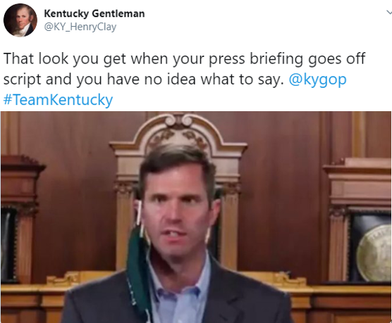 ky_statesman's tweet photo. If Kamala picks Andy Beshear I fully expect an employment offer from the @TeamTrump campaign. 🤠#NeverAndy https://t.co/X0poEYWlj2