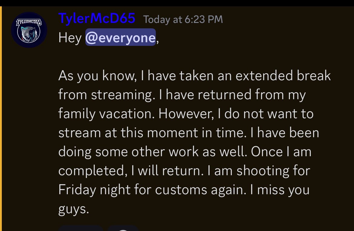 Kraken Tyler tweet media