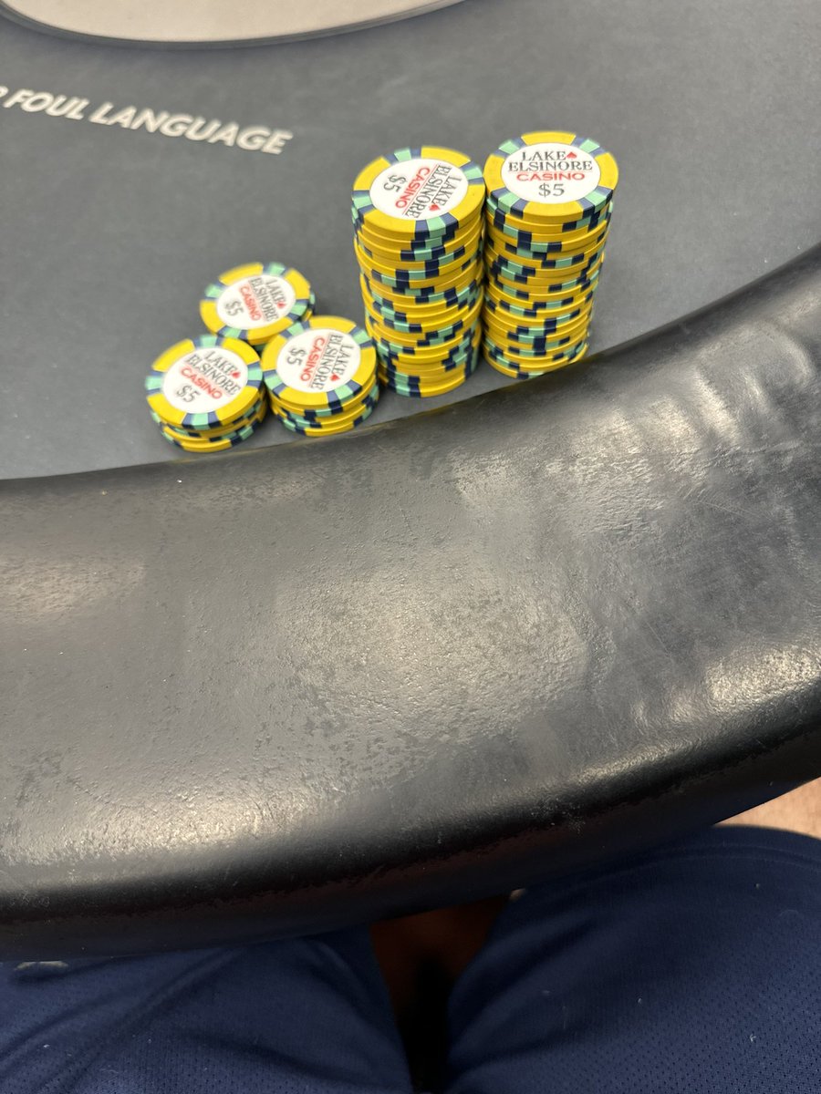 Last night my bro loaned me $100 to play 2/3 and I tripled that hoe