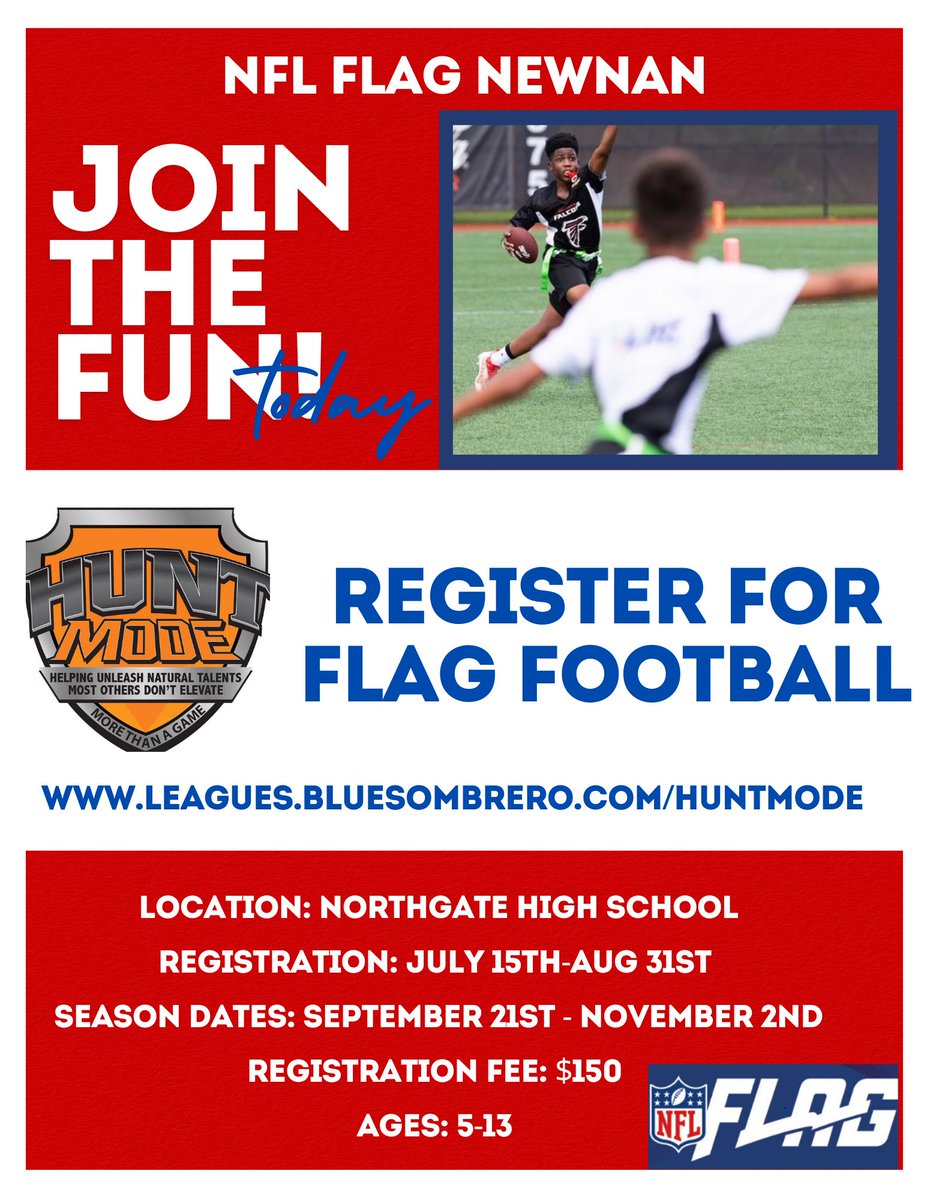 Get signed up! It’s going to be epic. NGL Flag comes to the South side of Atlanta… let’s go!!!