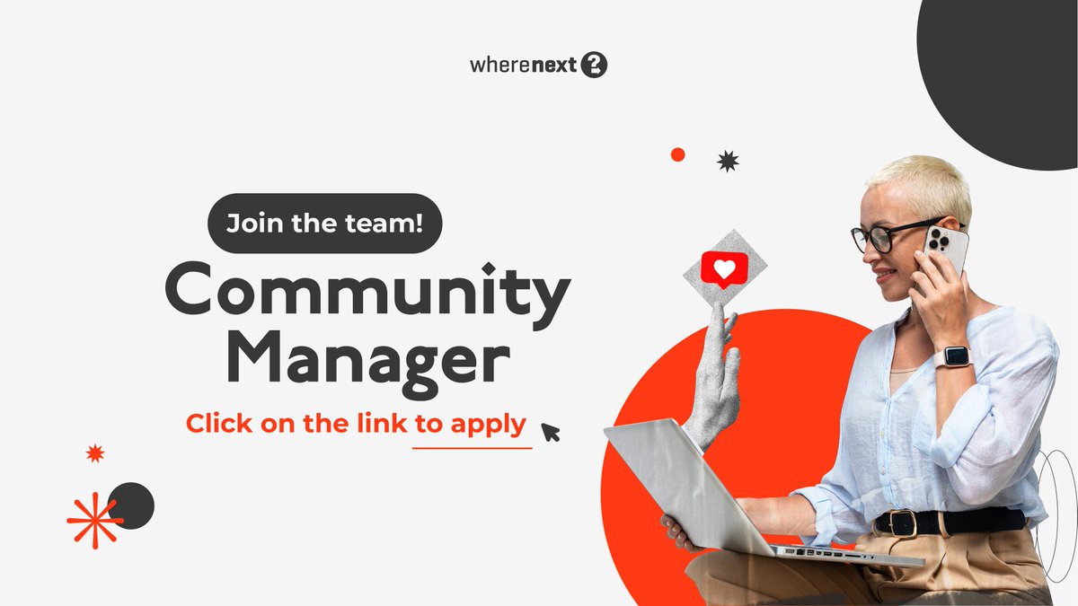 WhereNextGroup's tweet photo. #DreamJobAlert 🚨
Join our marketing team in Bogotá, Colombia as a community manager. The candidate must have 2+ years of experience in social media &amp; community management. Bilingual in English &amp; Spanish required. See all requirements and apply here ➡️ https://t.co/lvnIKEYxLa https://t.co/FI2iNTtZOH
