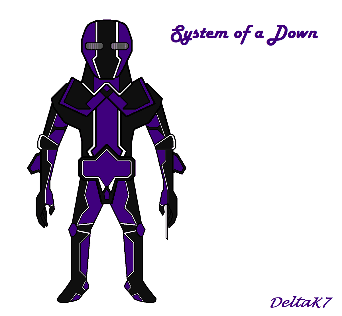 DeltaK7 X Jojo's Bizarre Adventures??

As proporções tão meio incoerentes, mas eu até gostei disso. 
O ferrão que o meu stand tem na palma da mão esquerda não só é retrátil mas também serve para injetar veneno em stands oponentes, impedindo os mesmos de usar as suas habilidades.