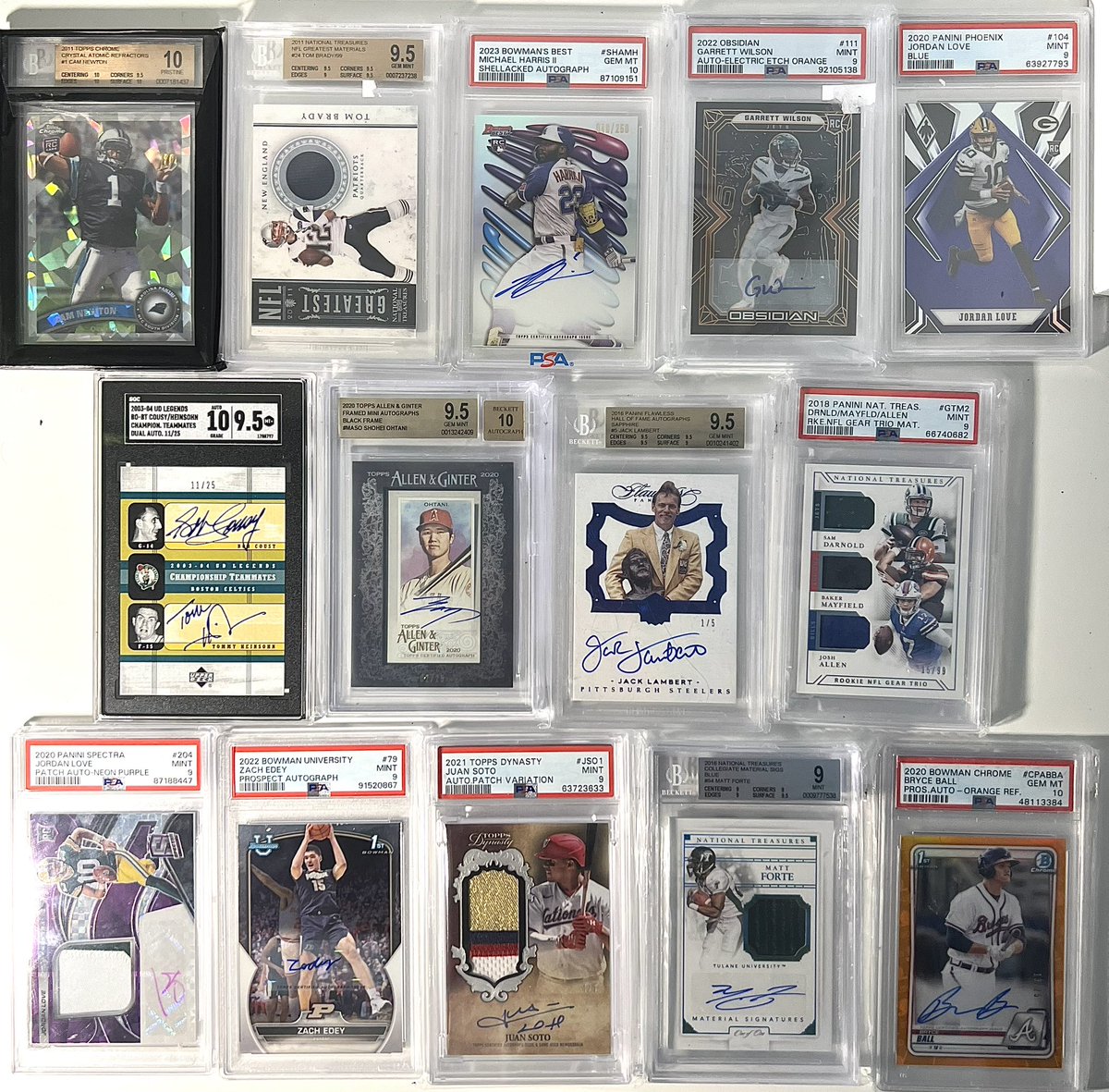 NoHoldsCards's tweet image. SLAB MEGA SALE 🚨🚨🚨

Reply/DM For Prices 🤝

Every slab that sells, I add $4 to the pot. One random RTer gets the pot at the end of the night 👀 

If 20 slabs sell, someone who reposts is getting 80 bucks 🤙🏻

Let’s get some slabs SOLD🔥